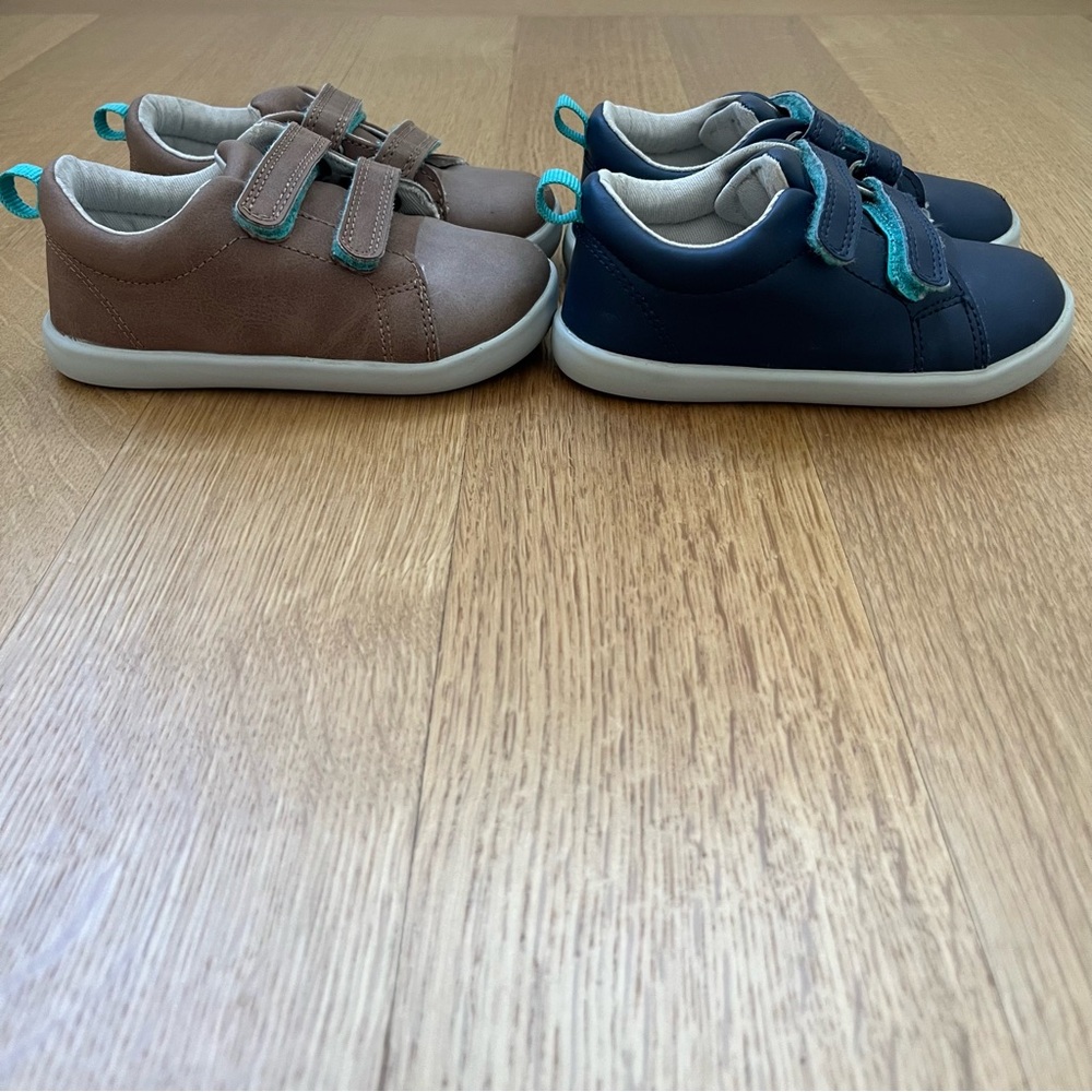 Ten Little Everyday Original Velcro Sneakers Bundle Of 2 Pairs Size Toddler 9 - Picture 3 of 7